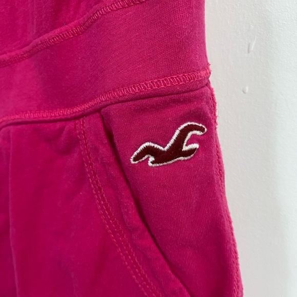 Hollister Strapless Sleeveless Cotton Romper Shorts Pink - Picture 7 of 7